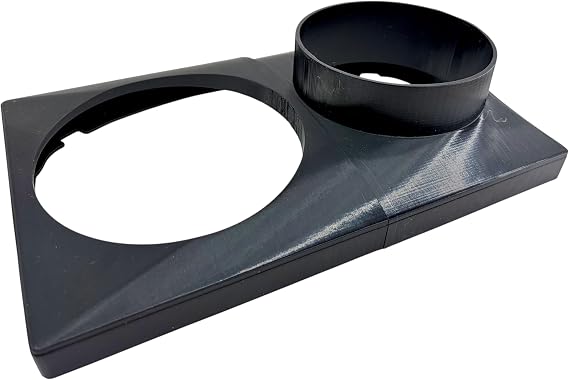 Duo Duel Hose Splitter into 2-5.9 Portable AC Air Conditioner Hoses, Compatible for Whynter & Midea Duo