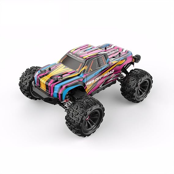 5x MJX Hyper 4WD Remote Control Brushless High-Speed Car Brushless High-Speed 4WD High-Speed 4WD Remote Rc Car Truck, Red@Blue