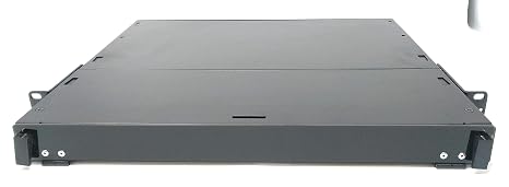 Ultra Spec Cables 1U 24 Port 19" Rack Mount Fiber Enclosure, unloaded