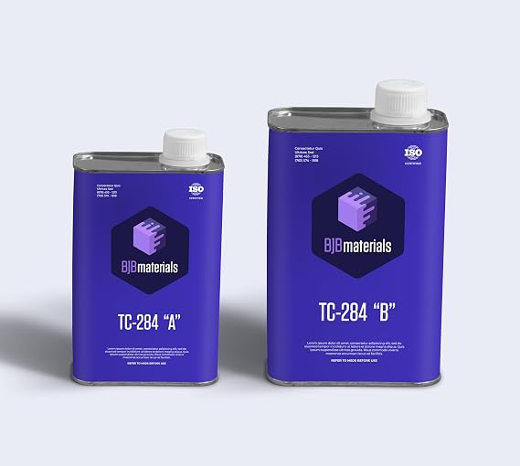 TC-284 Flexible Polyurethane Foam Self-Skinning Variable Density 813 lb | Firm, Durable, Low Odor | Easy to Pigment & Mix | for Props, Arm Rests, Padding & Impact-Resistant Parts (3 lbs/Quart Kit)