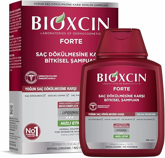 Bioxcin Forte Herbal Shampoo Against Hair Loss (1 x 300 ml)
