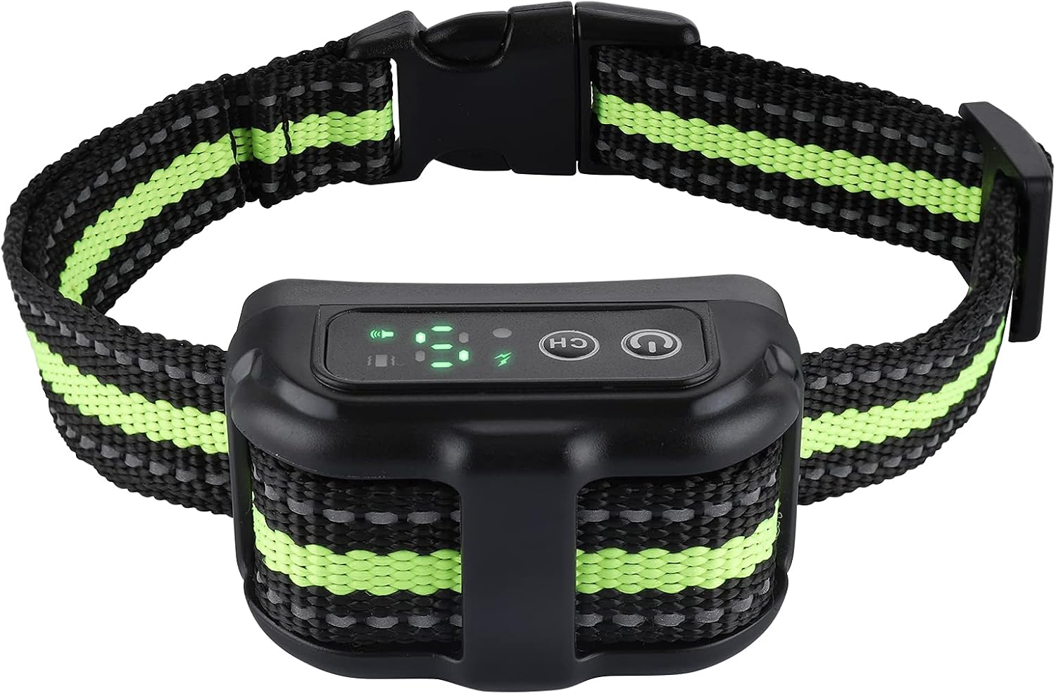 Dog Bark Collar, 5 Adjustable Sensitivity and Intensity Levels-Dual Anti-Barking Modes Rechargeable Bark Collar with Beep Vibration and Shock, Dog Bark Collar for Small Medium Large Dogs