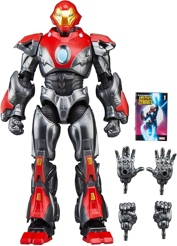 Hasbro Marvel Legends Series Ultimate Iron Man Aksiyon Figürü, Marvel Comics