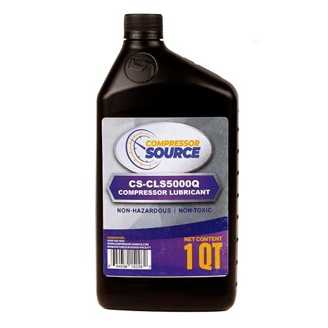 Compressor Source Replacement AIr Compressor Oil for Champion ChampLub Synthetic Oil 1 Quart