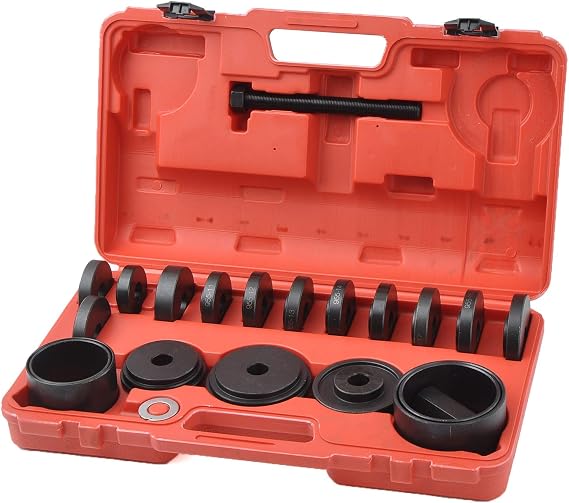23 Pcs FWD Front Wheel Drive Bearing Adapters Puller Press Replacement Installer Removal Tool Kit