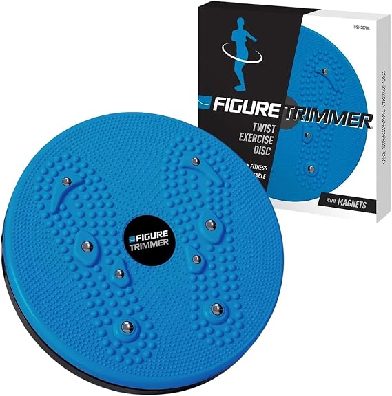 Figure Trimmer Ab Twister Board for Exercise Waist Twisting Disc Acupressure Nodes