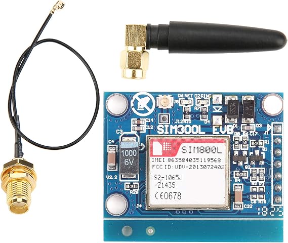 SIM800L Module GSM GPRS SMS 5V Module Wireless Extension Module with Antenna Replacement for
