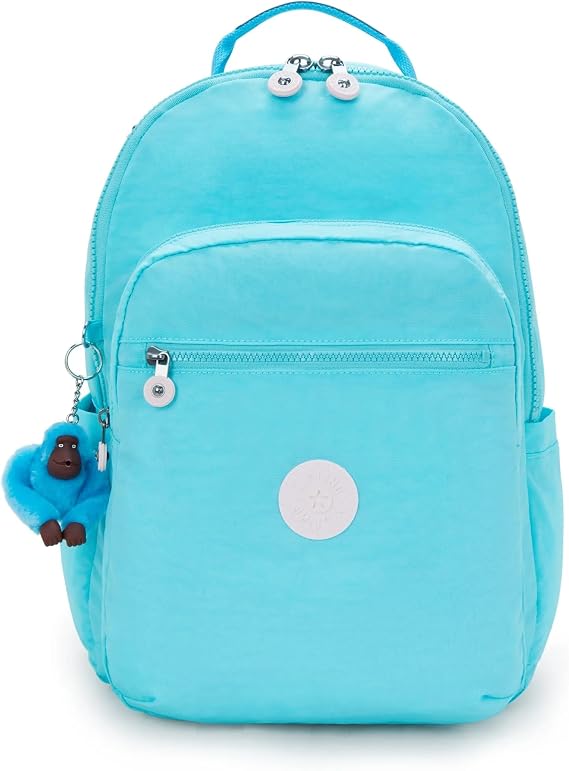 Kipling Women's Seoul Laptop Backpack 38.1cm Durable Roomy with Padded Shoulder Straps School Backpack (1pcs) | Laptop