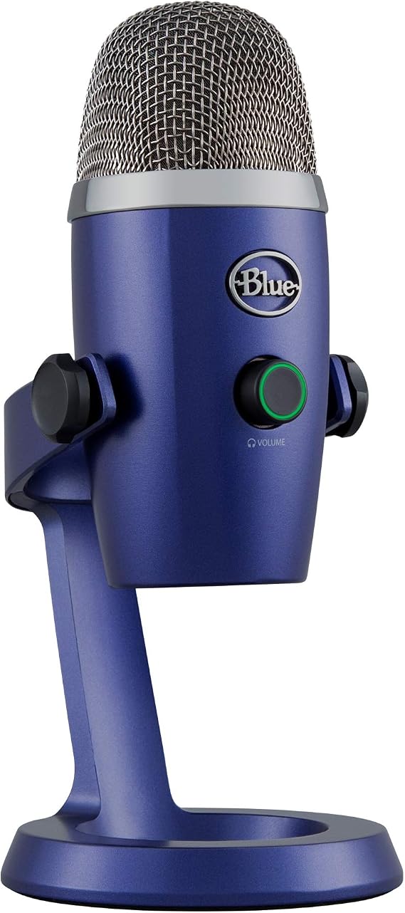 Legendary Blue Broadcast Sound: Yeti Nano Features 2 Custom mic Capsules to give Your Voice Exceptional Presence and Detail for Professional-Level Recording and Streaming