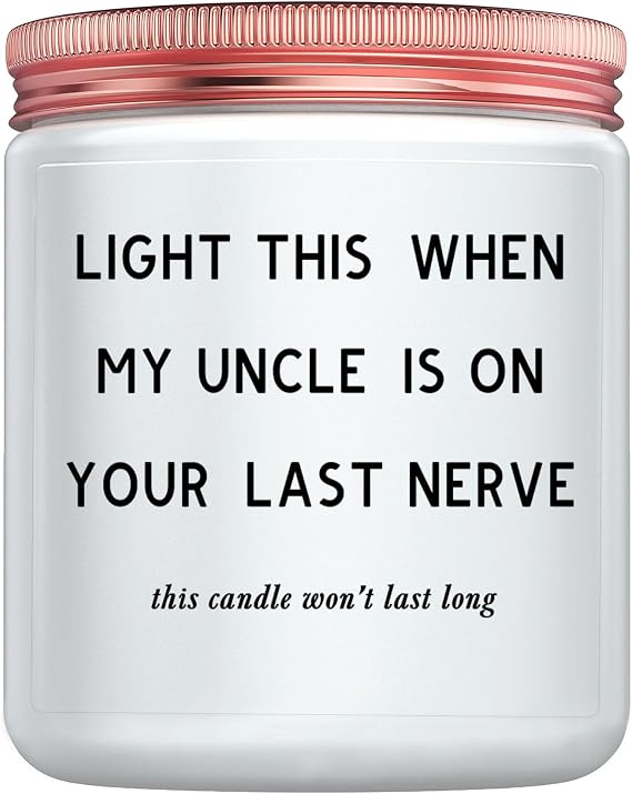 Funny Aunt Gift Ideas - Mothers Day Gifts for Aunt, Humor Birthday Gifts for Auntie Future New Aunt Candle Present from Niece or Nephew, Best Aunt Ever Gift