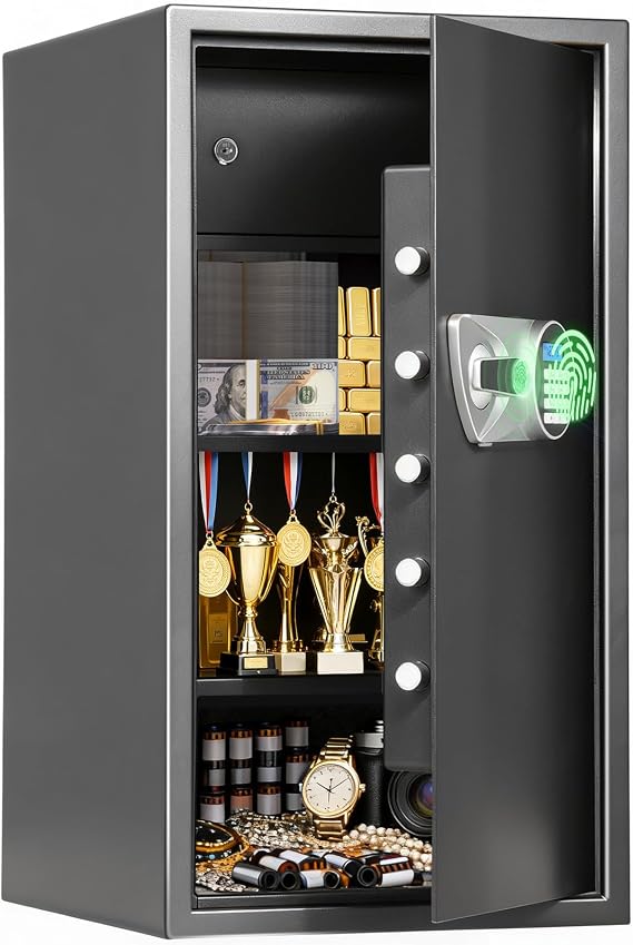 BlackSmith Large Home Safe 4.0 Cub Fingerprint Security Safe