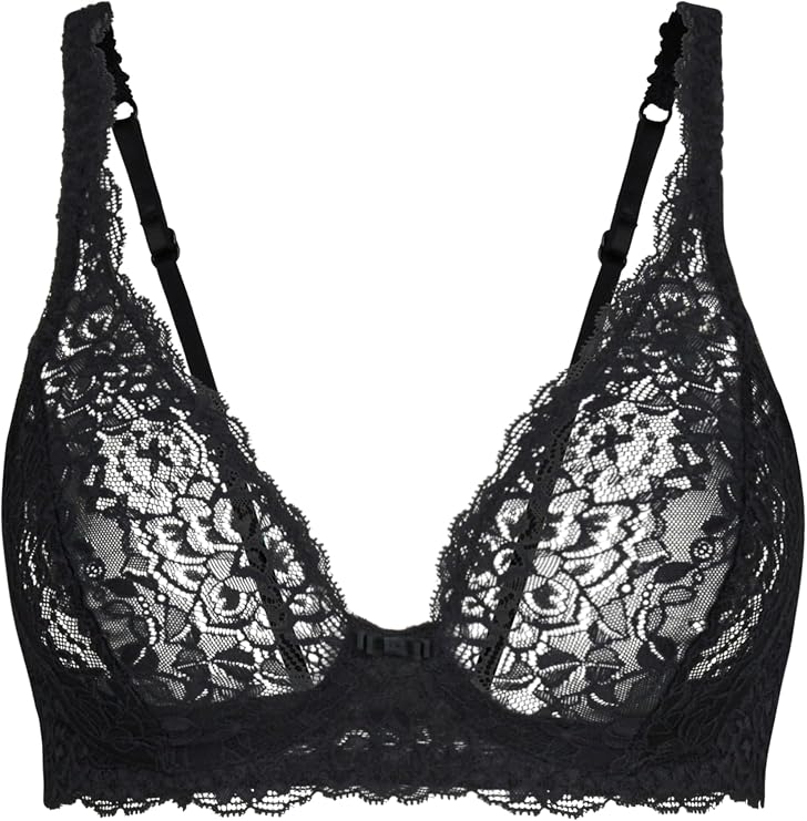 Calida Women's Sensual Secrets Soft Bra, 03131, Black, 36B