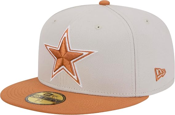 New Era Men's Stone/NFL Two-Tone Color Pack 59FIFTY Fitted Hat