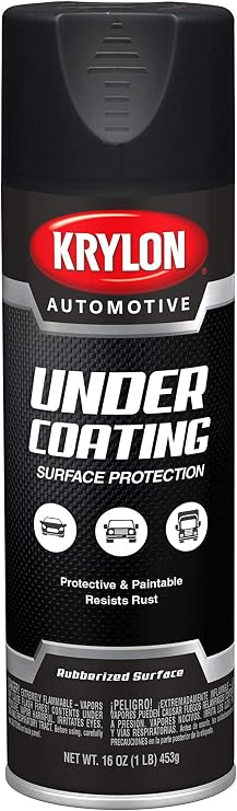 Krylon Automotive Undercoating, Black, 16 oz. (KA8620007)