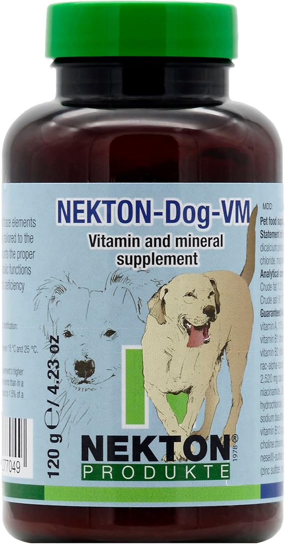 Nekton Dog-VM Canine Vitamin, Mineral, Trace Supplement, 120gm