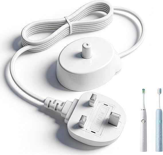 Electric Toothbrush Charger Compatible with Oral B Type 3757 | Inductive Replacement Base Compatible with Braun P2000, Waterproof &