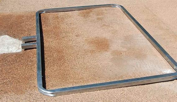 Trigon Sports Softball Batters Box Template, Baseball Batting Box Template, Heavy Duty, Softball Coaching Accessories
