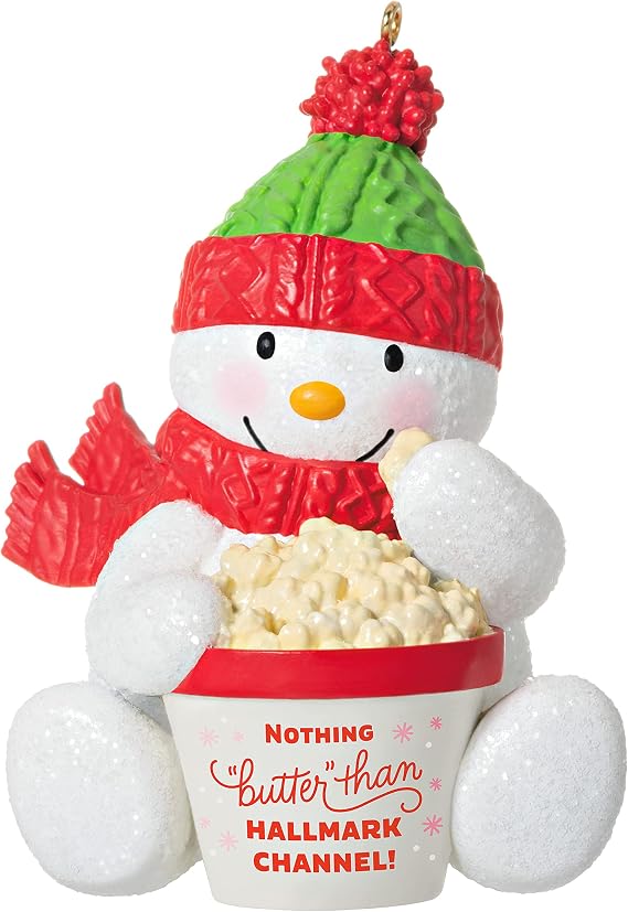 Hallmark Keepsake Christmas Ornament 2021, Nothing Butter Than Hallmark Channel Snowman