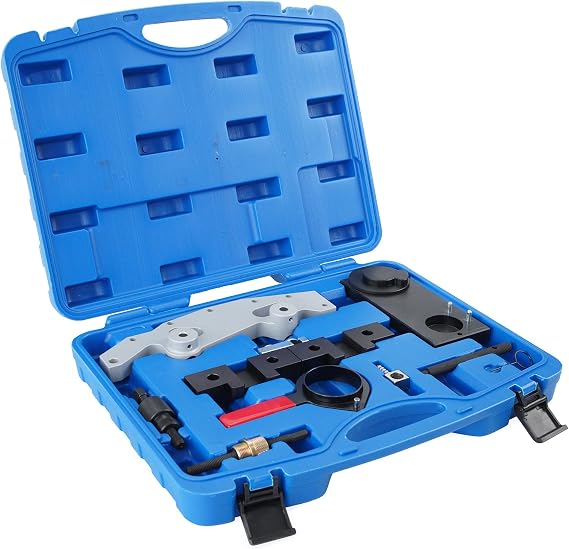 MPLUS Camshaft Alignment 6 Cylinder & Double Vanos Timing Locking Tool Kit Fit for BMW M52TU M54 M56