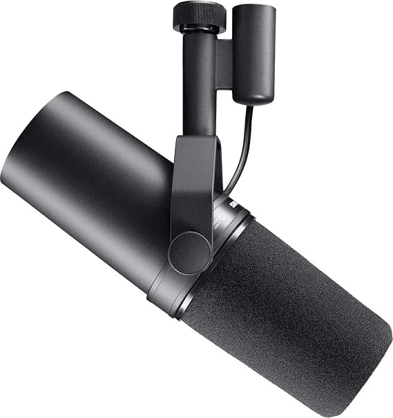 Shure SM7B Dynamic Vocal Microphone for Podcasting & Streaming