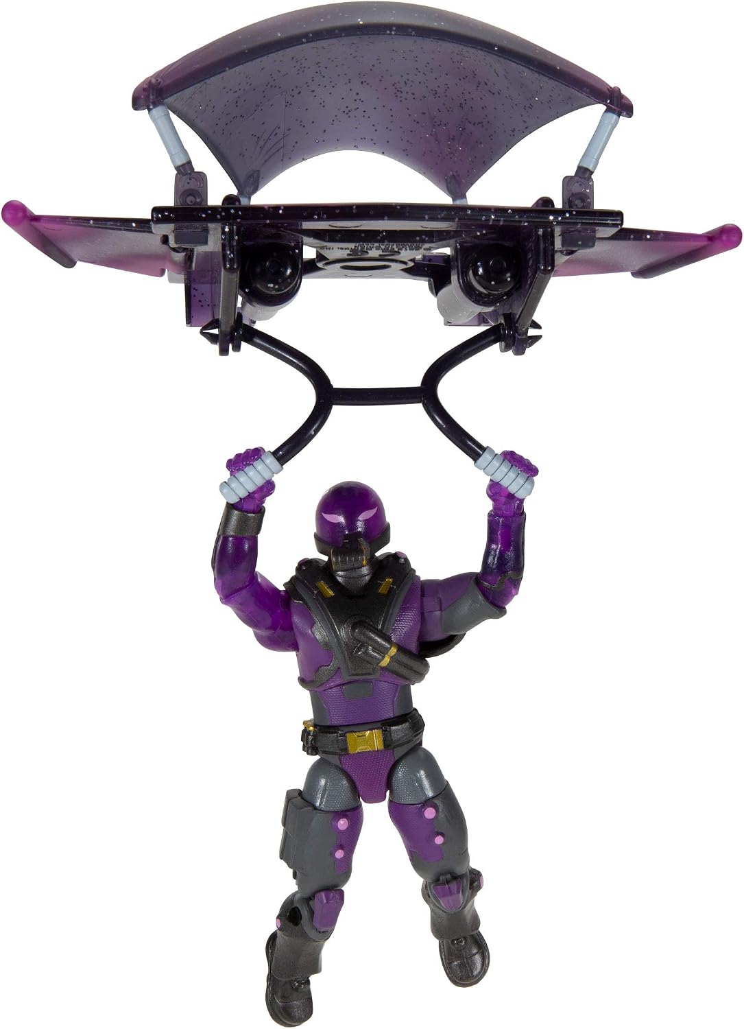 Fortnite Solo Mode Figure and Glider Bundle - Features 4 Inch Tempest & Discovery Action Figure, Includes 1 Storm Bolt Harvesting Tool, 1 Glider - Collect Them All