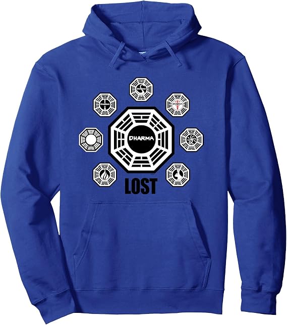 Lost Dharma Station Logos Pullover Hoodie