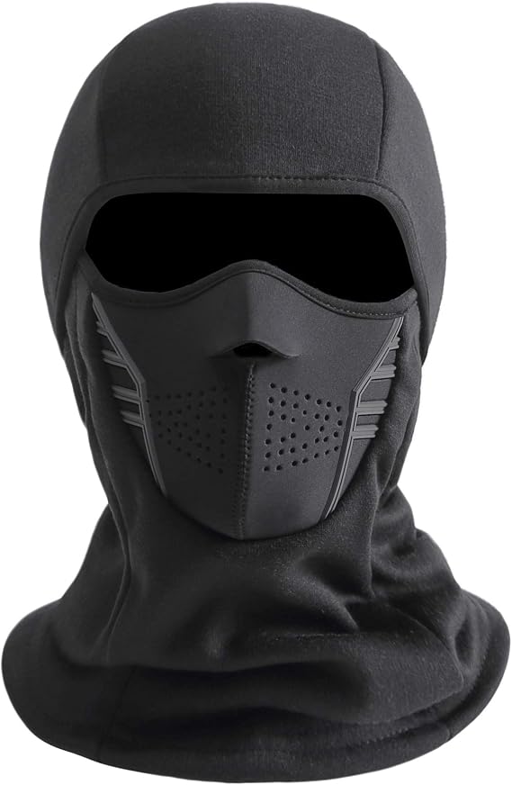 IRELIA Winter Windproof Fleece Ski Mask Balaclava Headwear Motorcycle Thermal Face Mask Bandanas