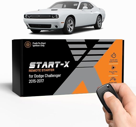 Start-X Car Remote Starter Kit for Dodge Challenger (2015, 2016, 2017)