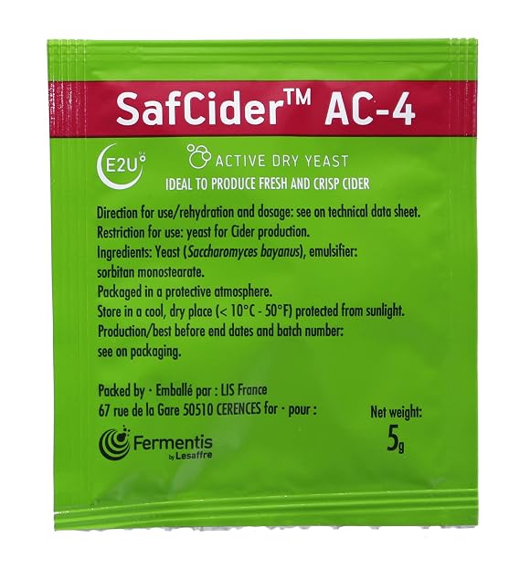 Fermentis SafCiderTM AC-4 (5g)