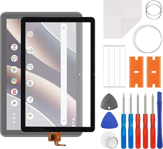 New Touch Screen Glass Digitizer Replacement Compatible with BLU M10L M0190WW 10.1inch with Upgraded OCA Repair Kit-NO LCD Display