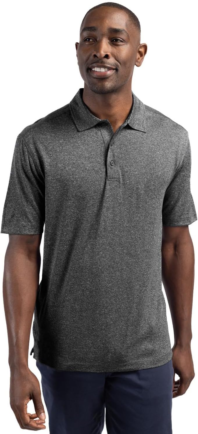 Clique Charge Active Mens Short Sleeve Polo