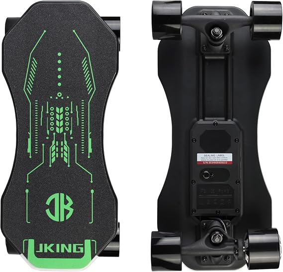 JKING Electric Skateboard for Kids and Teens,Smart Sensors Electric Skateboard,350W Hub-Motor,9.32 MPH Top Speed,4.6 Miles Range,Max Load 160 Lbs,