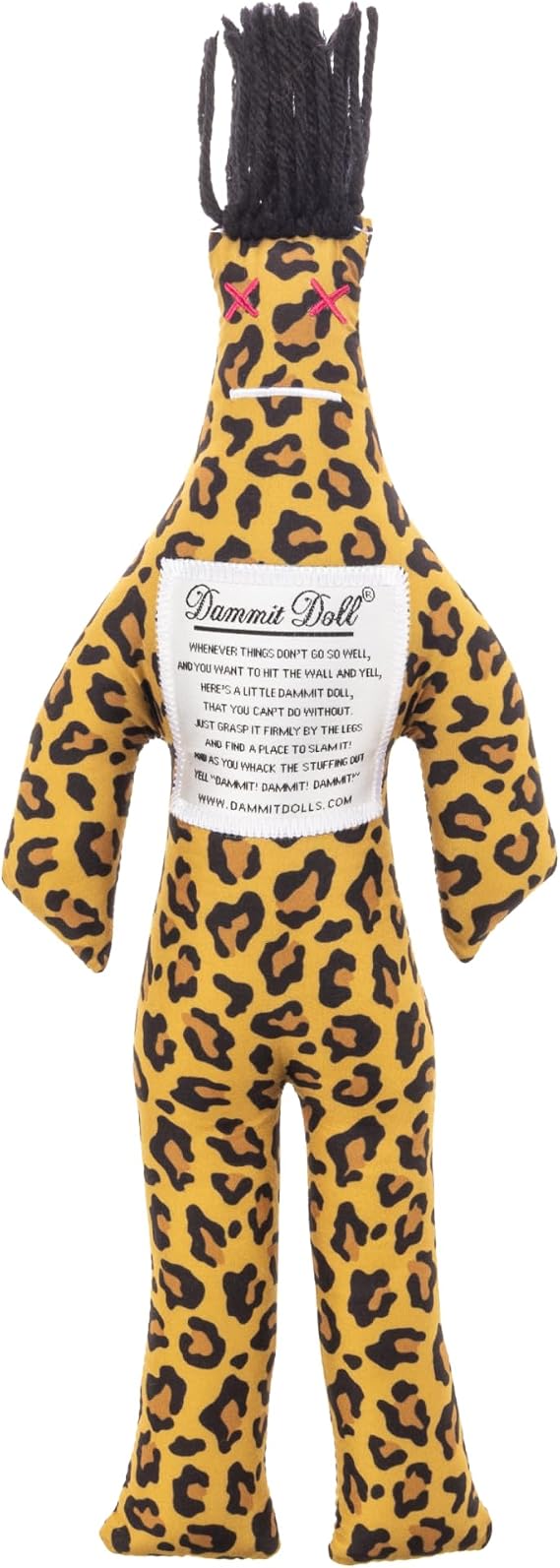 Dammit Doll - Limited Edition Tacky Fashion Collection - Stress Relief, Gag Gift (Leopard Doll)
