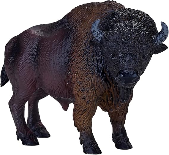 MOJO – American Bison/Buffalo | Hand-Painted Toy Figure | Wildlife Collection | True to Life & Highly Detailed | Designed in UK