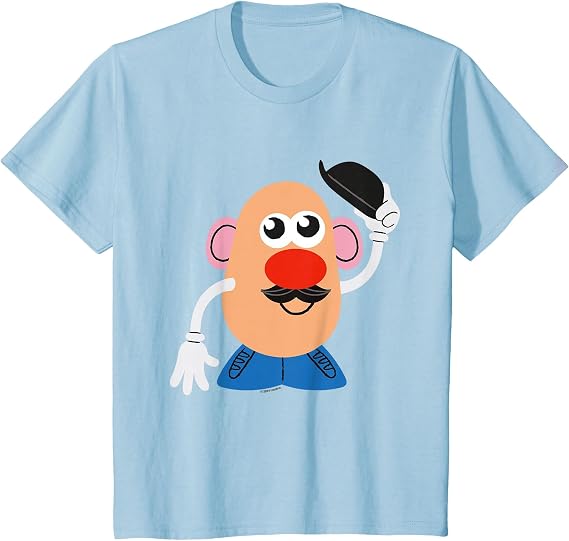 Mr Potato Head Tipping Hat T-Shirt