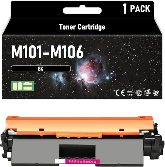 M101-M106 High Yield Toner Cartridge Compatible for HP | Compatible Replacement for HP Laserjet ProM104a 104w Printers
