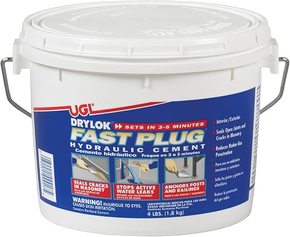 UGL 00917 4 Lb Drylok Fast Plug Hydraulic Cement