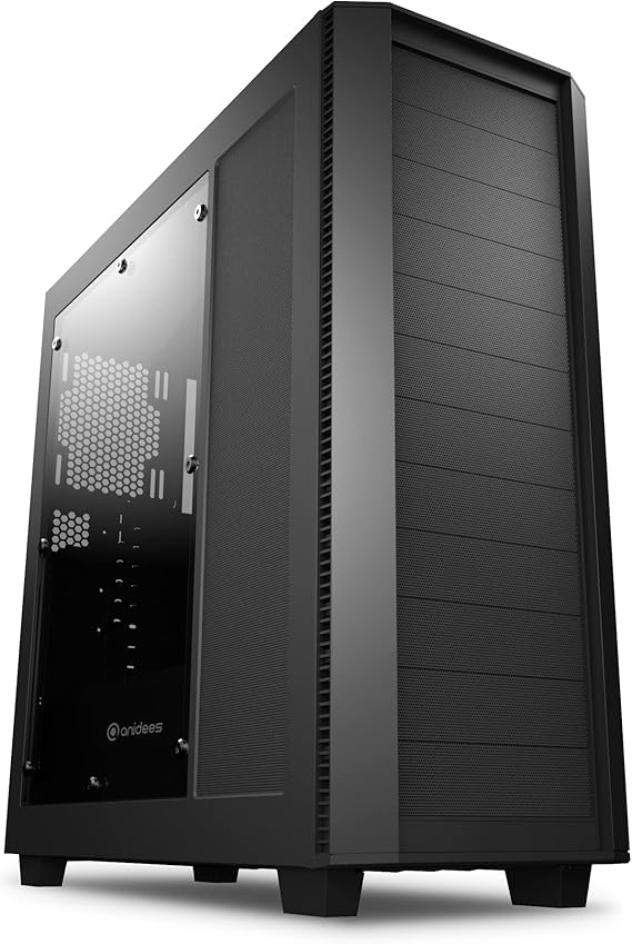 anidees AI Raider XL Full Tower Tempered Glass XL-ATX/E-ATX/ATX Gaming Case, Support 12 x 5.25 Drive Bay 480/360 Radiator, AI-RA-XL (PC Case ONLY)