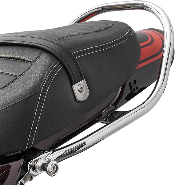 Motorcycle Rear Passenger Hand Grab Bars Compatible with Z900RS Z900 RS ABS/SE/Cafe 2018-2025 Back Steel Handle Bar Seat Rail, Chrome