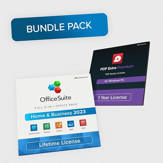 OfficeSuite Home & Business 2023 + PDF Extra Premium Bundle