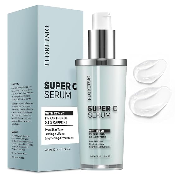 Super Vitamin C Serum for Mature Skin - All-In-One Formula Rapidly Hydrates, Anti Aging, Softens, Lifts and Firms Facial Skin, Fights Wrinkles, Dark Spots & Age Spots | 30 ml