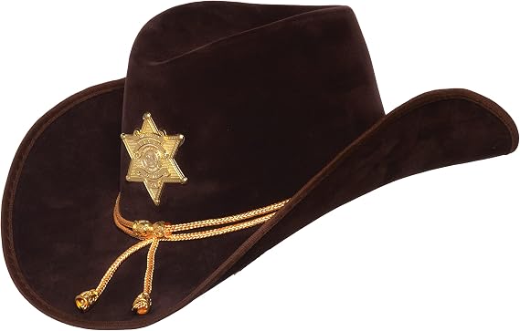 UNDERWRAPS - Sheriff Hat - Adult