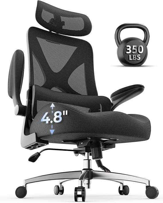 Ergonomic Office Chair - Ergonomic Sacral Support