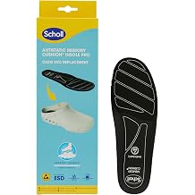Solette Antistatiche Pro In Memory Cushion Per Clog Evo Classic, Black, 36/37 EU