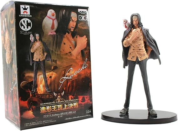 Banpresto 48149 One Piece Volume 4 Colosseum Scultures Rob Lucci 6.5" Figure