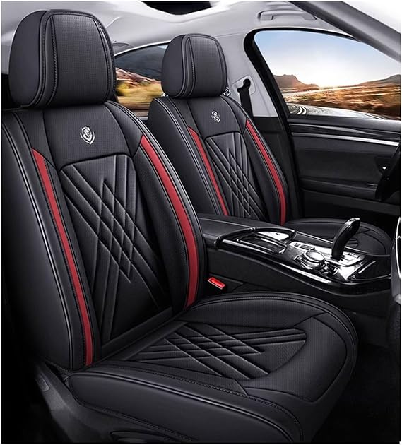 Car Seat Covers Full Set for Renault Arkana 2021 2022 2023 2024, Leather Seat Covers,Leather Seat Covers Full Set,5 Seats Automotive Vehicle Cushion Waterproof(B)