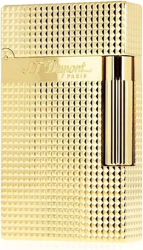 S.T. Dupont Ligne 2 Diamond Head Gold Lighter - Gold 16284