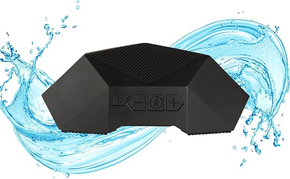 Outdoor Tech Turtle Shell 4.0 Portable Rugged Wireless Bluetooth Speaker with 360 Degree Sound Hi-Fi Audio IPX7-Rated Waterproof Dustproof and Shockproof
