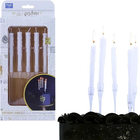 PME Harry Potter Floating Candles for Birthday Cakes (Set of 5), The Great Hall
