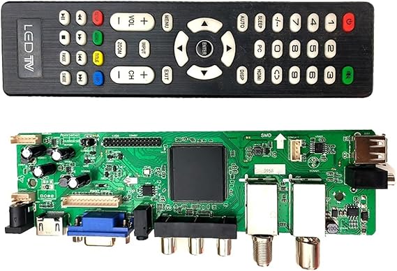 LCD TV Motherboard ZS.S663.A01R00 Digital Standard DVB-T2 DVB-S2 TNT(1366X768)